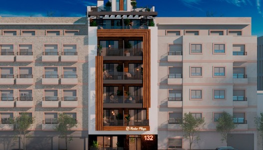 Apartamento - Nueva construcción  - Torrevieja - Playa del Cura