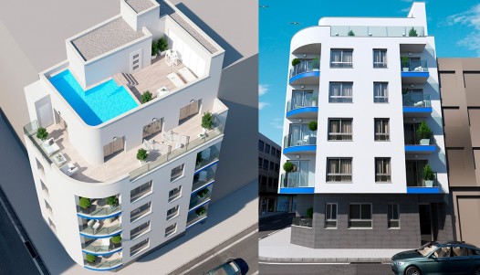 Apartment - New Build - Torrevieja - Playa de los locos