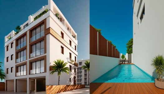 Attique - Nouvelle construction - San Pedro del Pinatar - CBE01-2524