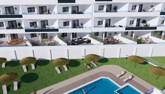 Bottenvåning  - New Build - Torrevieja - CBE01-1622