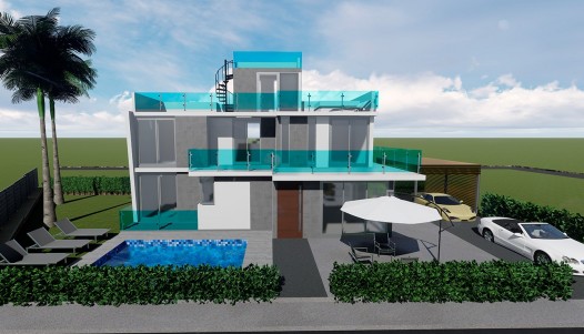 Chalet independiente  - Nueva construcción  - Finestrat - Golf Bahía