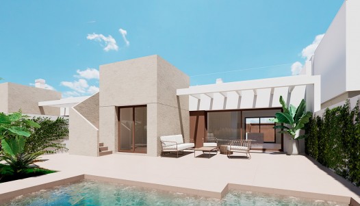 Chalet independiente  - Nueva construcción  - Los Alcázares - CBE01-2118