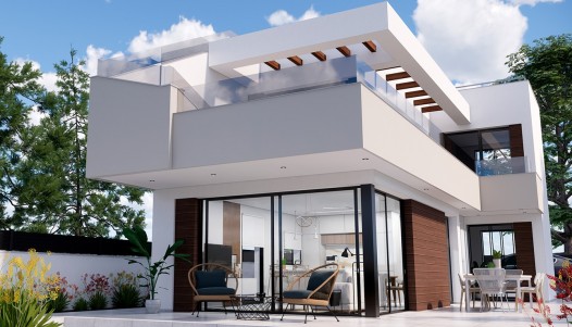 Chalet independiente  - Nueva construcción  - Pilar de la Horadada - CBE01-882