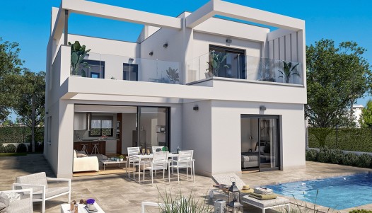 Chalet independiente  - Nueva construcción  - San Javier - Roda Golf