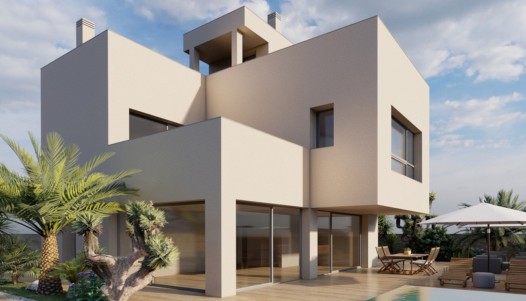 Chalet independiente  - Nueva construcción  - Torre de La Horadada - CBE01-163
