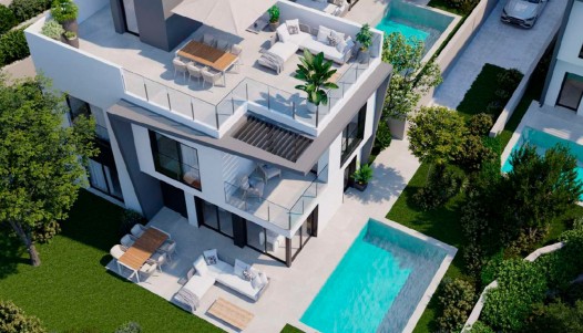 Chalet independiente  - Nueva construcción  - Villajoyosa - CBE01-2326