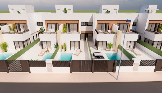 Chalet Pareado - Nueva construcción  - Los Alcázares - Playa la Concha