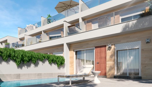 Chalet Pareado - Nueva construcción  - San Pedro del Pinatar - CBE01-271