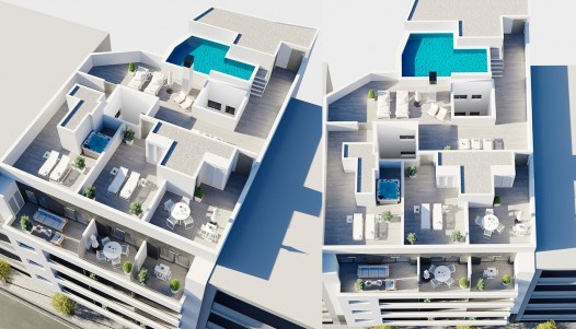 Lägenhet - New Build - Torrevieja - Playa del Cura