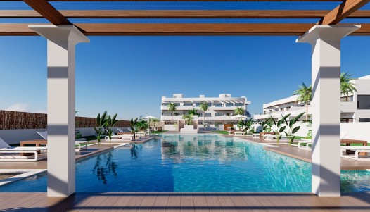 Takvåning - New Build - Los Alcázares - Serena Golf