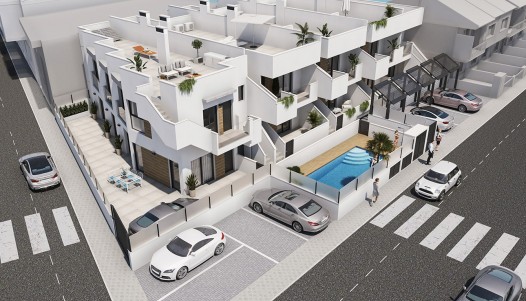 Toppleilighet - Nybygg - San Pedro del Pinatar - CBE01-2224