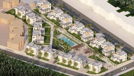 Villa - New Build - Corvera - CBE01-1462