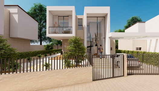 Villa - New Build - La Nucía - Urb. Montebello