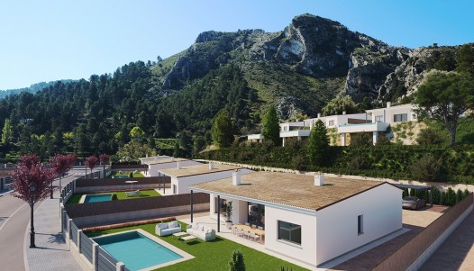 Villa - Nouvelle construction - Penàguila - Sierra de Aitana