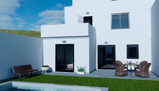 Villa / parhus - New Build - Mar de Cristal - Los Belones