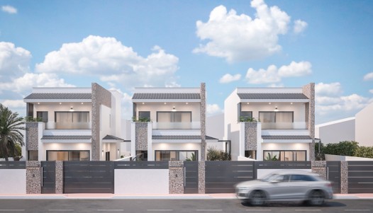 Villa / Semi-detached - New Build - San Pedro del Pinatar - Los Cuarteros