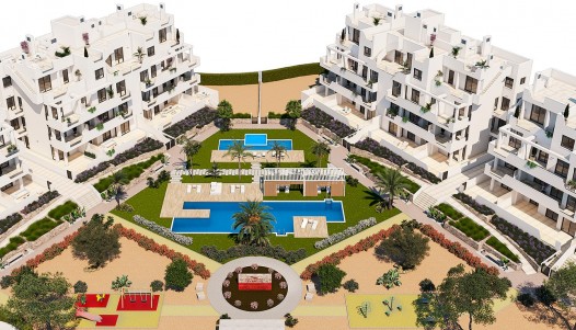 New Build - Lägenhet - Torre-Pacheco - Santa Rosalía Lake and Life Resort