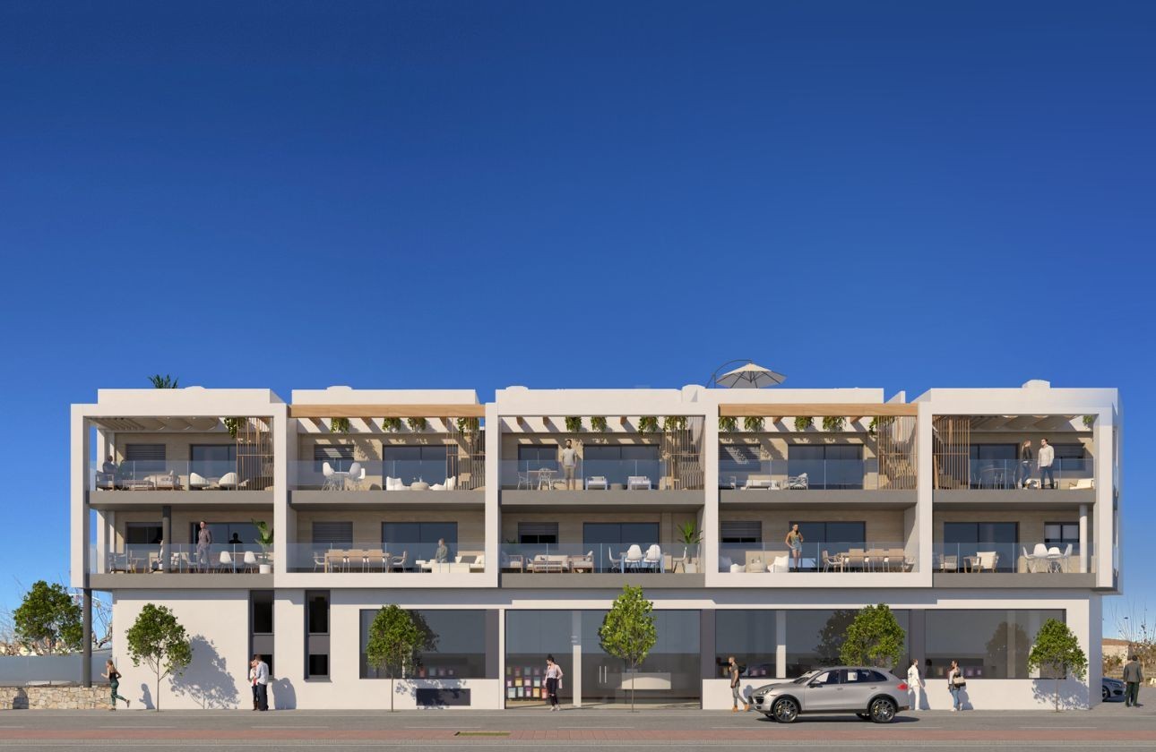 New Build - Lägenhet - Los Alcázares - Playa del Espejo