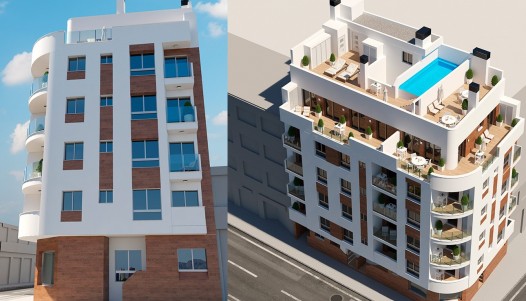 Nowa konstrukcja - Apartament - Torrevieja - Puerto