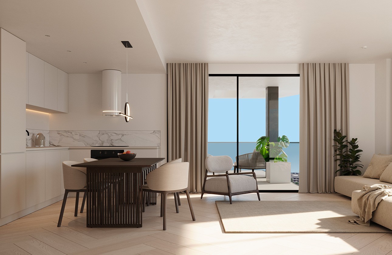 Nowa konstrukcja - Apartament - Calpe - Playa