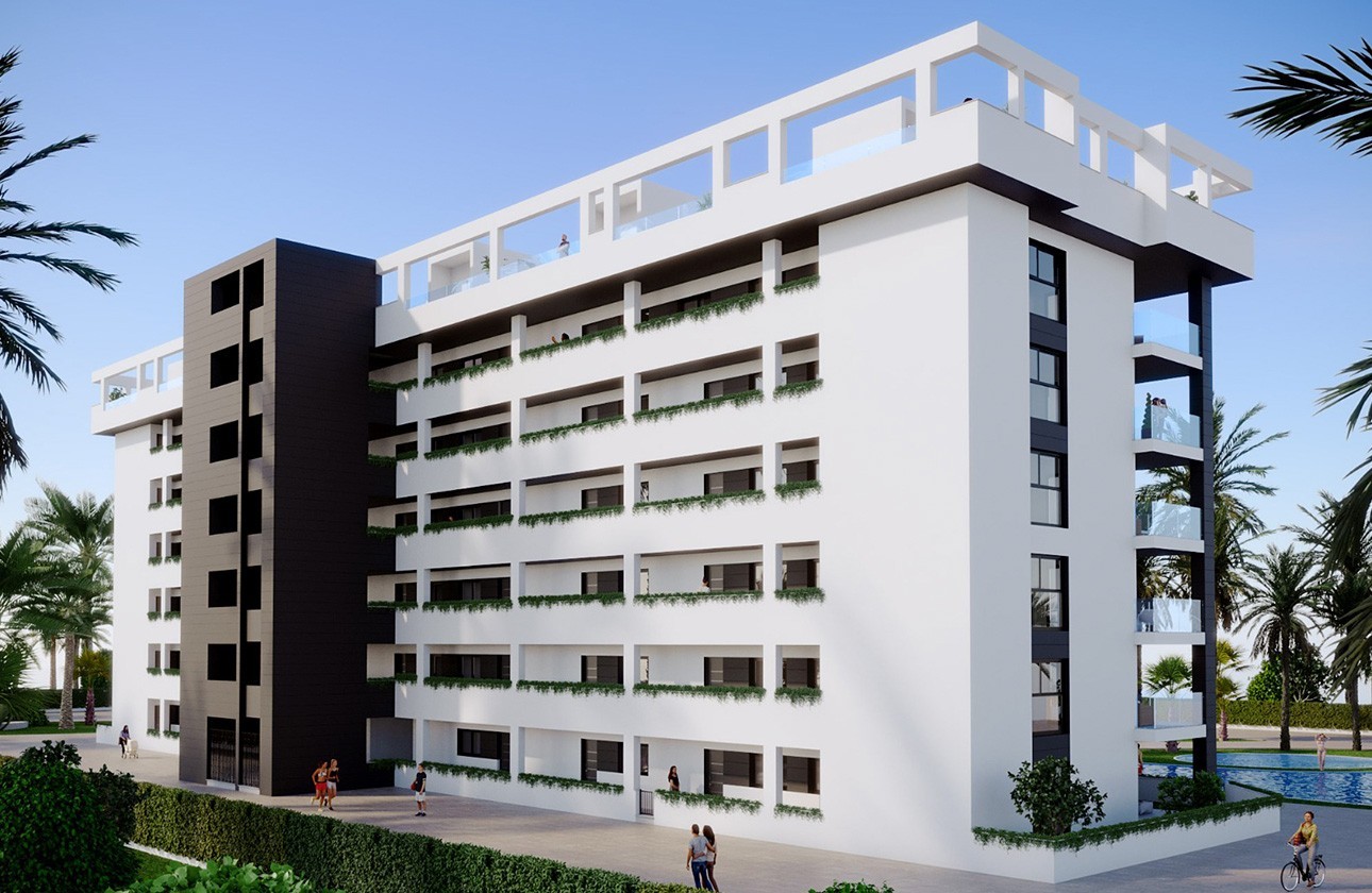 New Build - Lägenhet - Torrevieja - Aguas Nuevas 