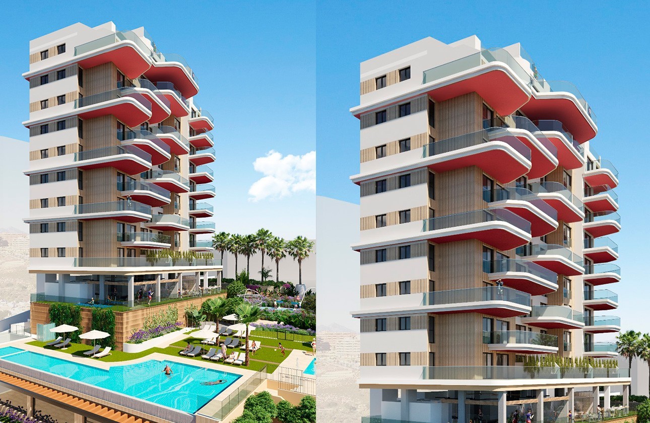 Nowa konstrukcja - Apartament - Calpe - Playa