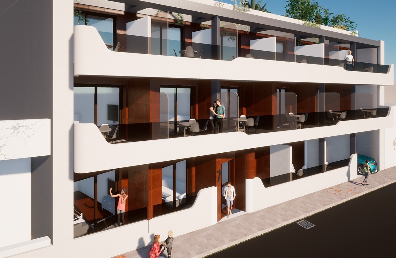 Nueva construcción  - Apartamento - Torrevieja - Playa de los Locos