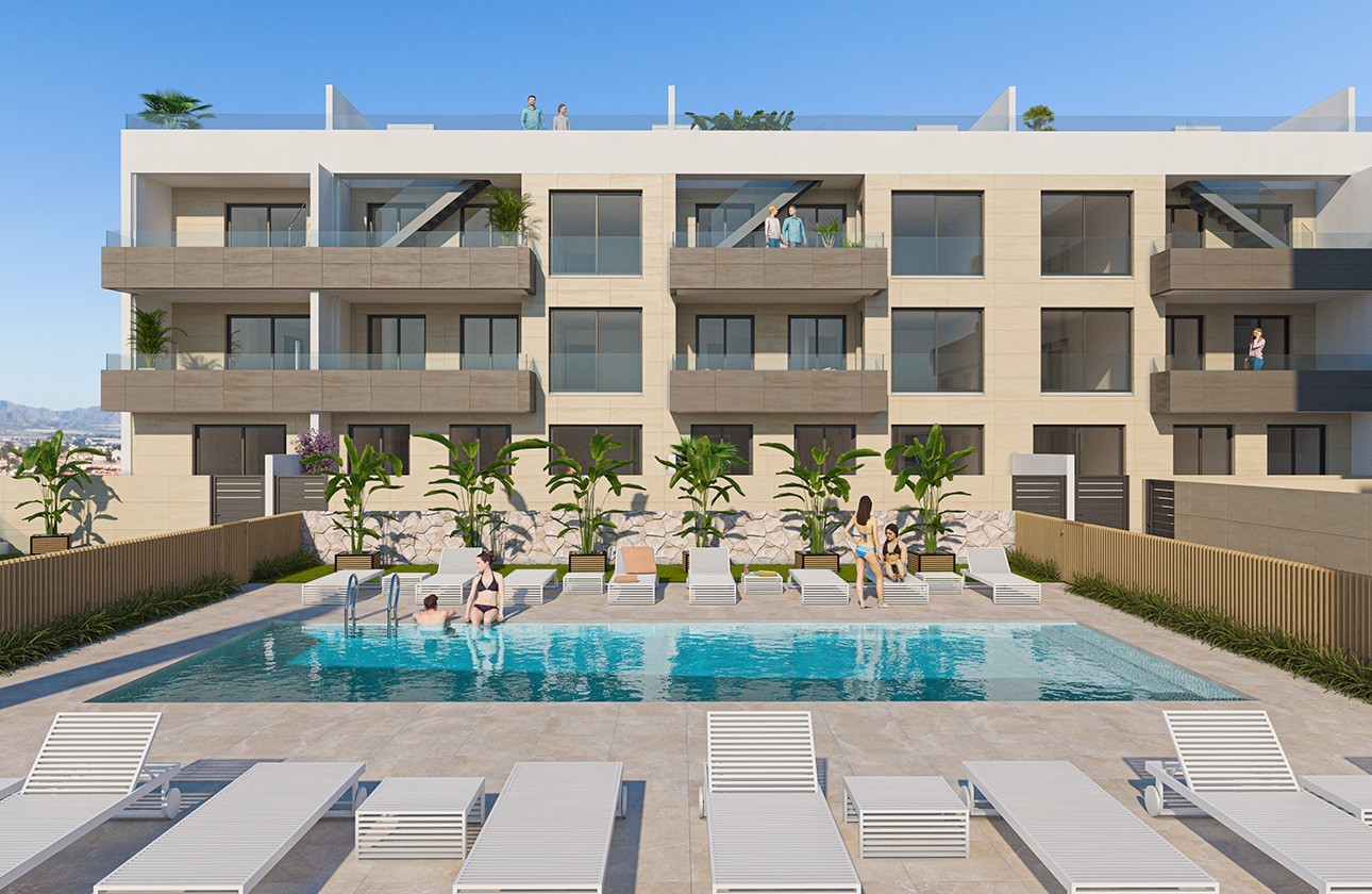 New Build - Lägenhet - Águilas - La Playa Amarilla