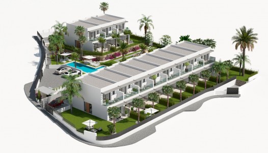 New Build - Townhouse - Finestrat - Golf Bahía