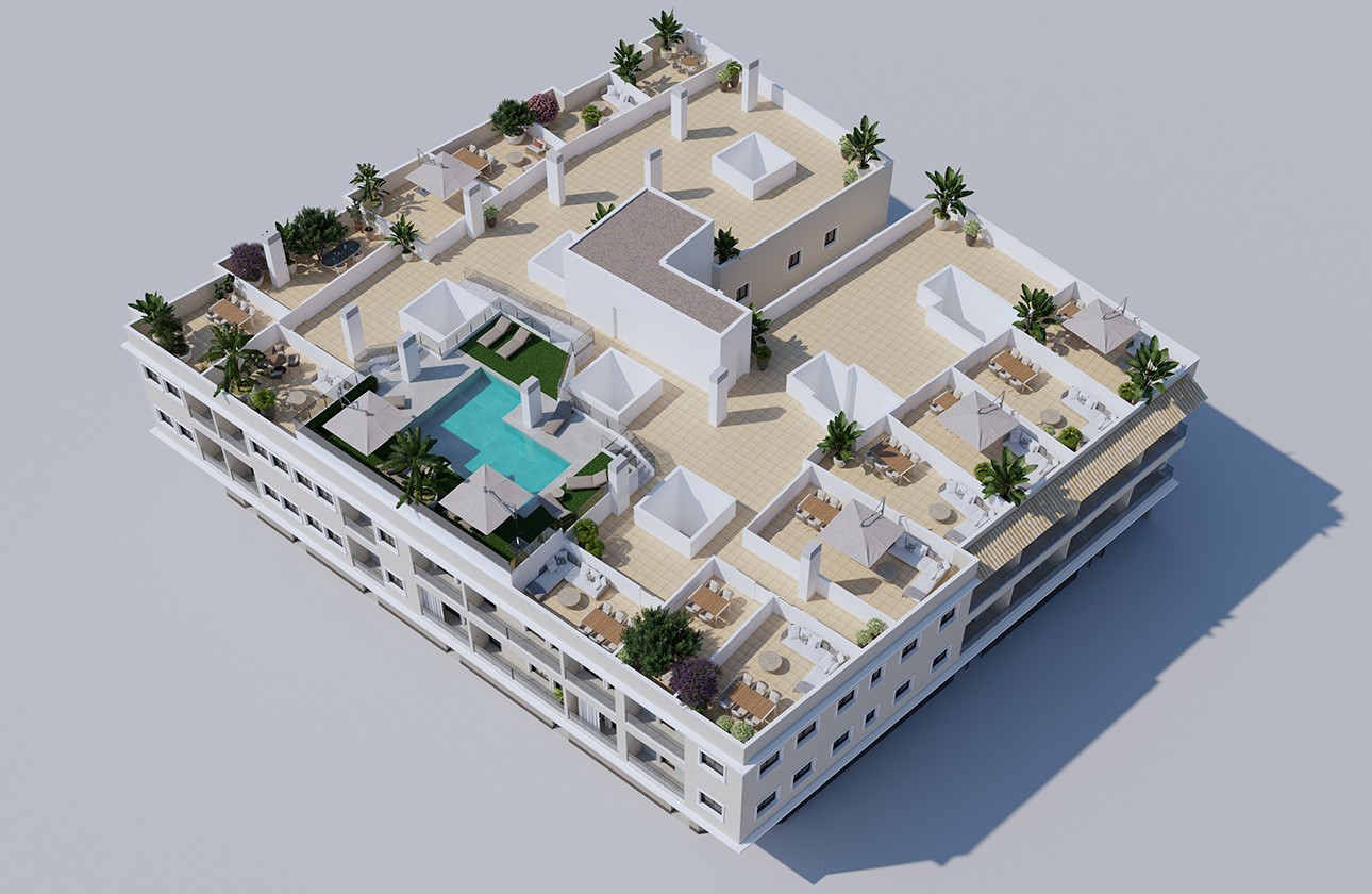 Nowa konstrukcja - Apartament - Algorfa