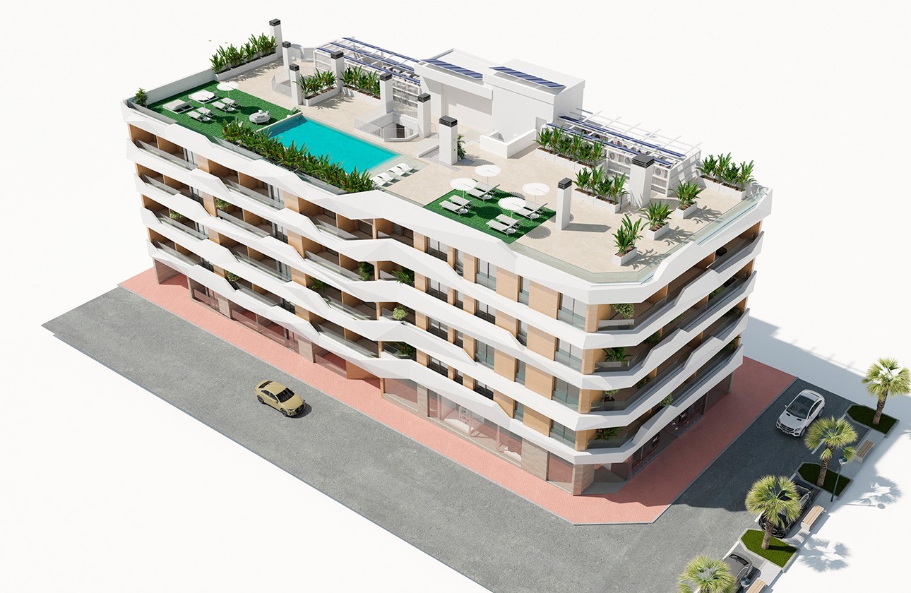 New Build - Takvåning - Guardamar del Segura - Playa Centro