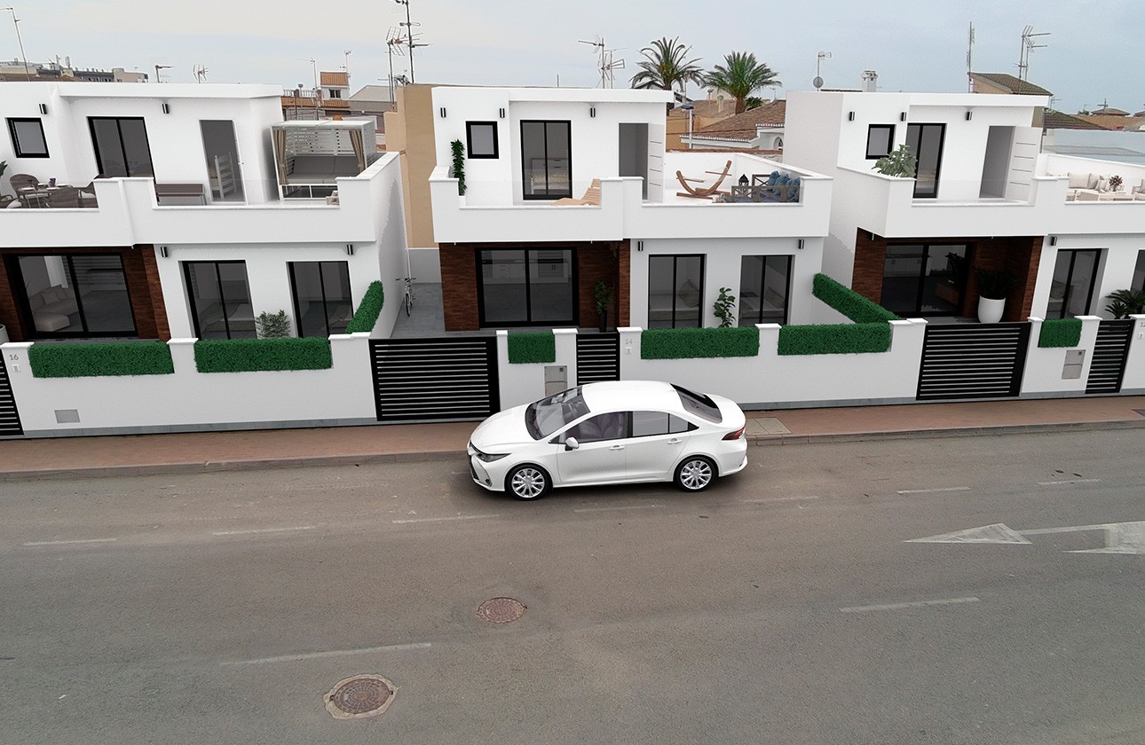 Nueva construcción  - Chalet Pareado - San Pedro del Pinatar - Las esperanzas