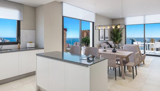 Nowa konstrukcja - Penthouse - Benidorm - Poniente