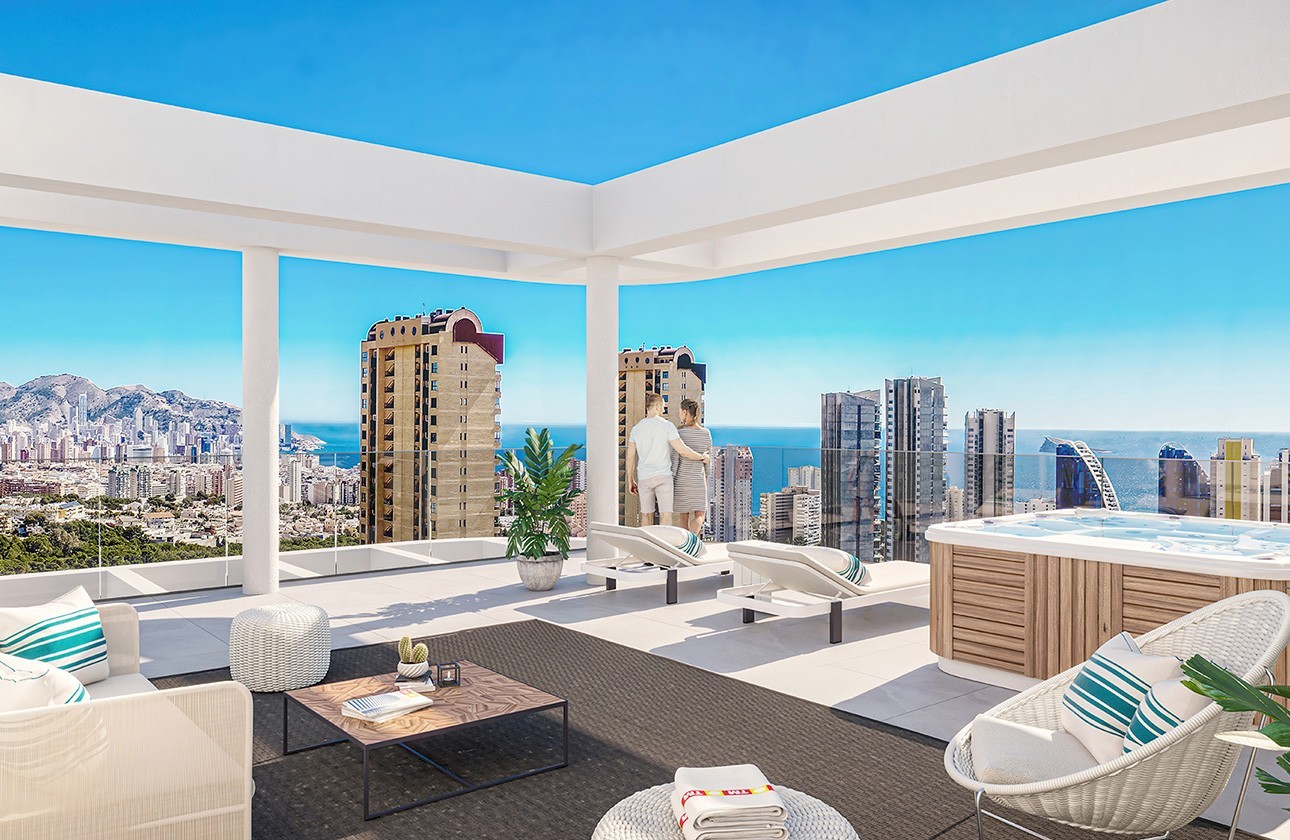 Nowa konstrukcja - Penthouse - Benidorm - Poniente