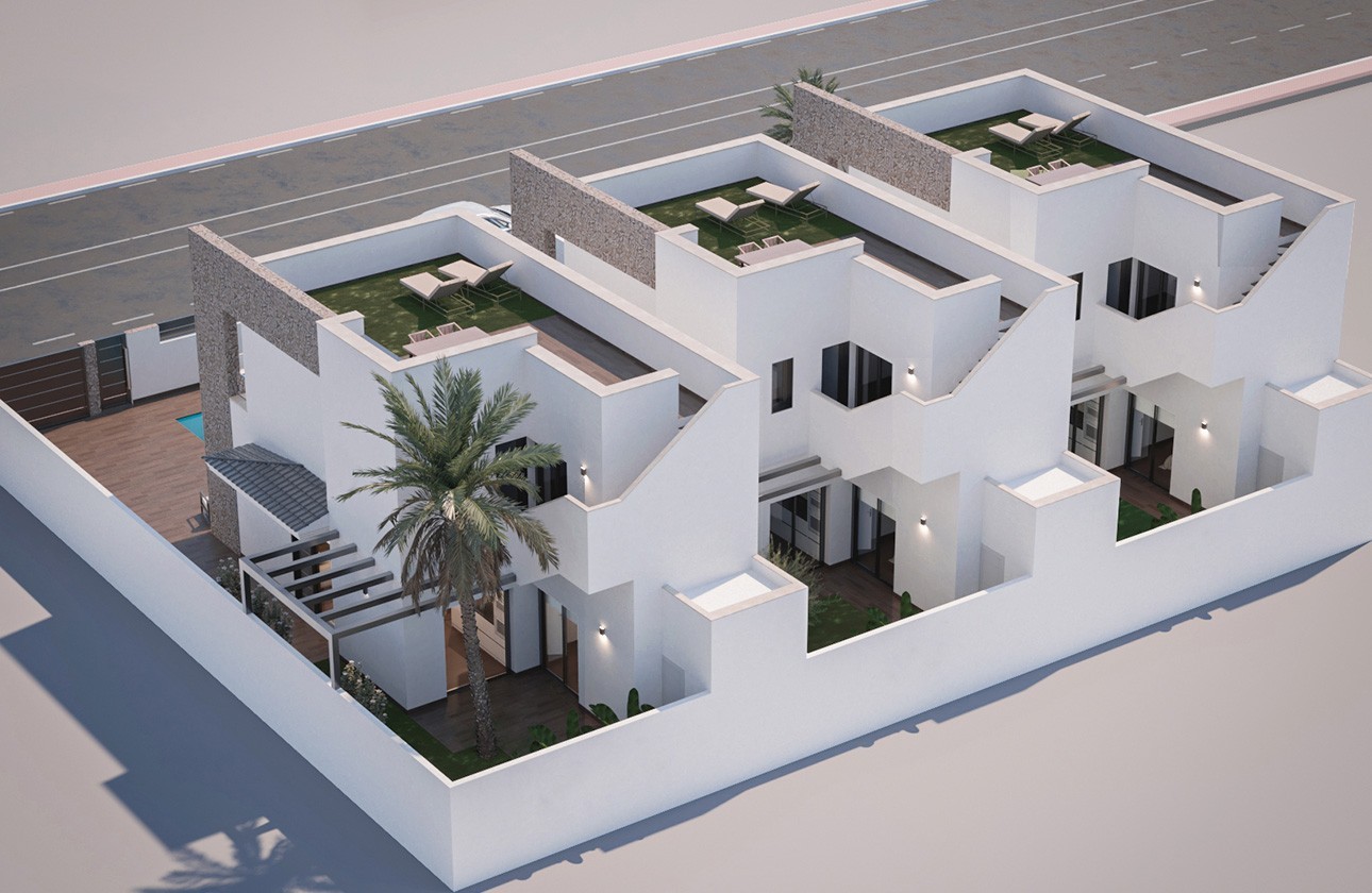 New Build - Villa / Semi-detached - San Pedro del Pinatar - Los Cuarteros