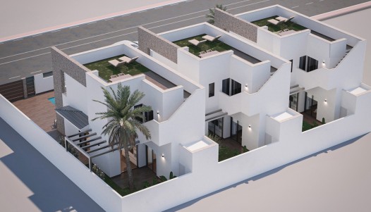 New Build - Villa / Semi-detached - San Pedro del Pinatar - Los Cuarteros