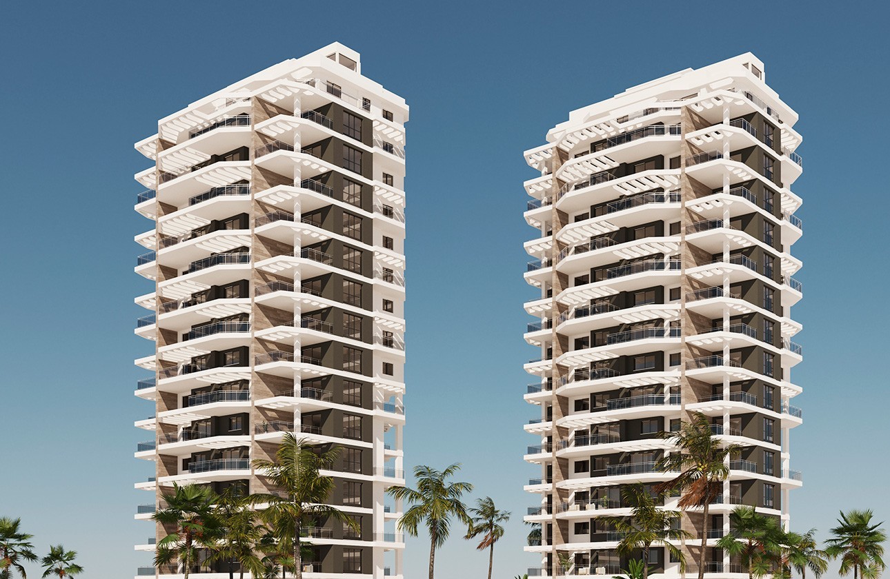 Nueva construcción  - Apartamento - Calpe - Playa arenal-bol