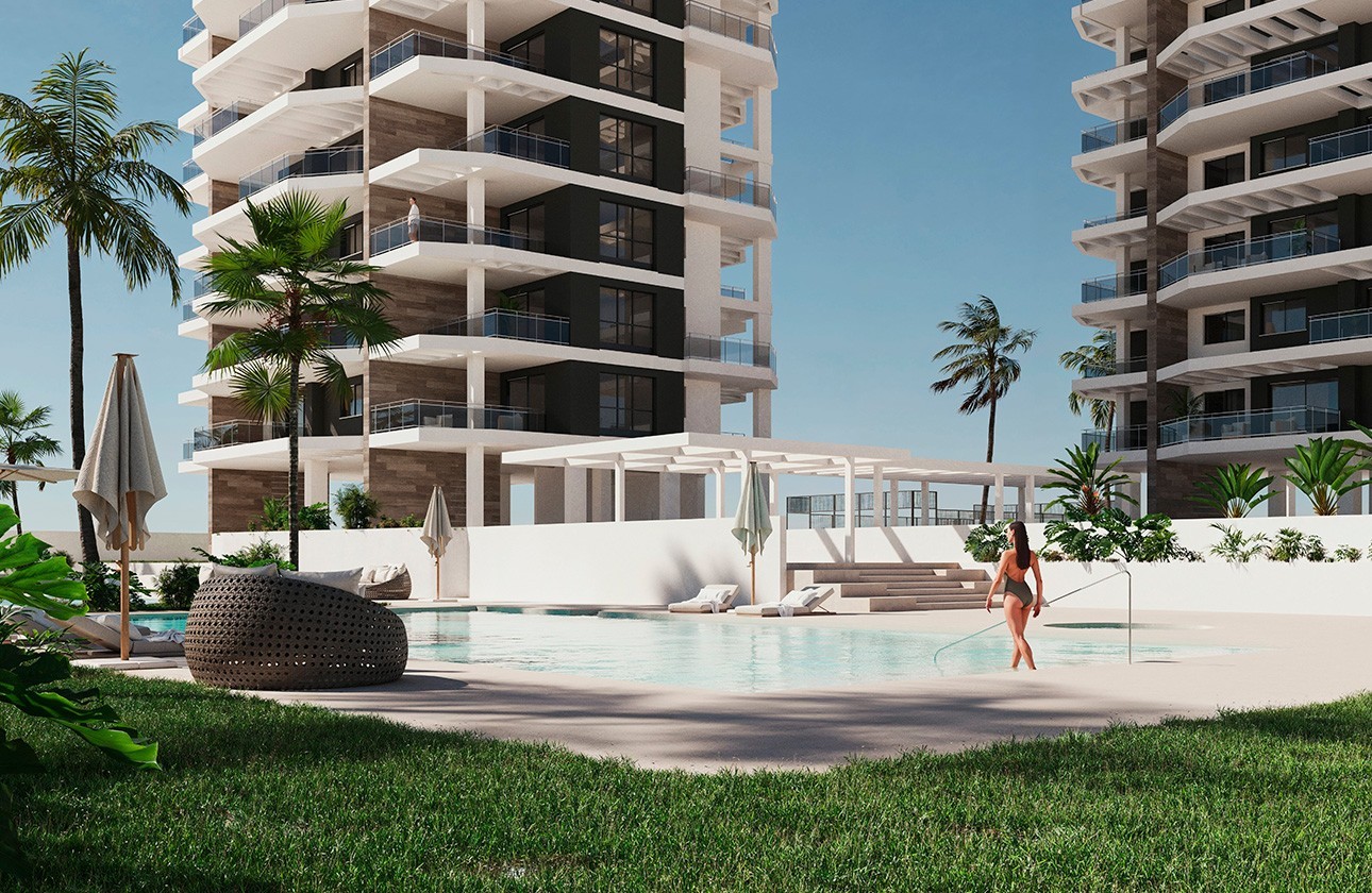 Nueva construcción  - Apartamento - Calpe - Playa arenal-bol