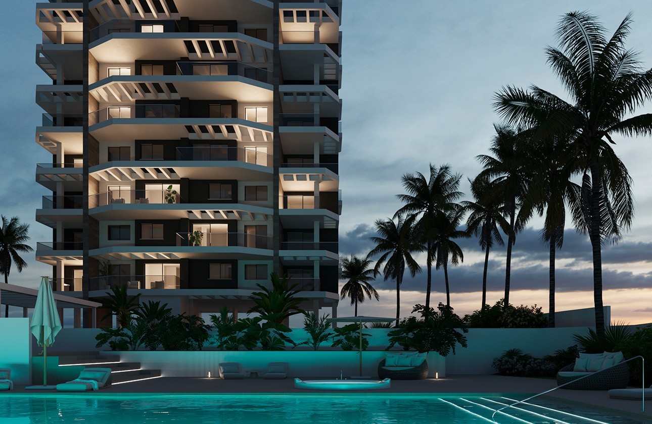 Nueva construcción  - Apartamento - Calpe - Playa arenal-bol