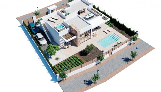 New Build - Villa - Hacienda del Álamo Golf Resort - Frontline Golf