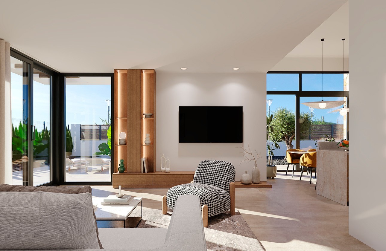 New Build - Villa - Hacienda del Álamo Golf Resort - Frontline Golf