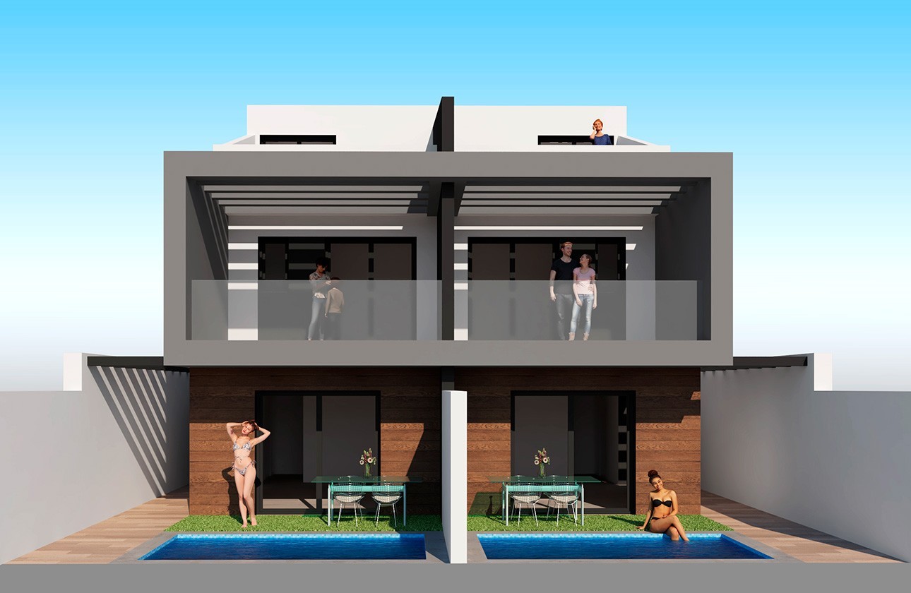 Rynek pierwotny - Willa / bliźniak - Santiago de la ribera - Zona de la playa