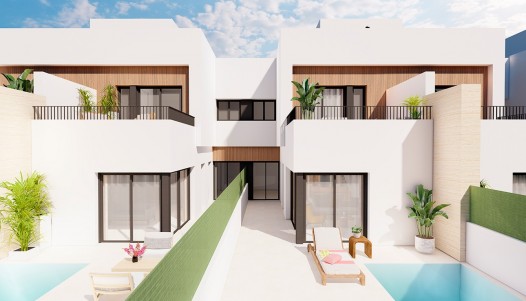 New Build - Villa / Semi-detached - Los Alcázares - Playa la Concha