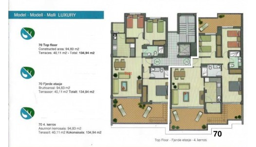 Resale - Penthouse - Orihuela Costa - Lomas De Cabo Roig