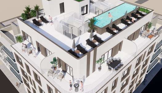 New Build - Penthouse - Torrevieja - Playa de los Náufragos