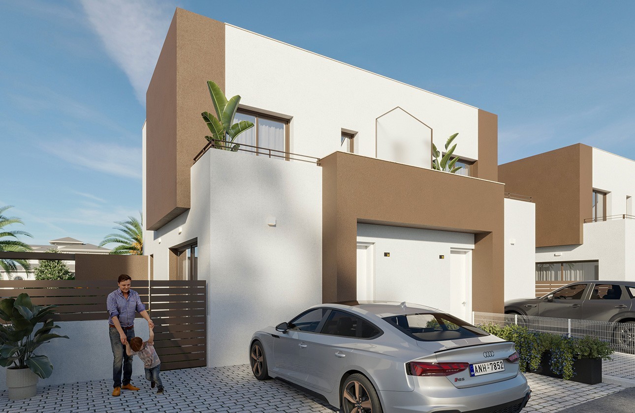 New Build - Semi-detached - Santa Pola - La Marina del Pinet	