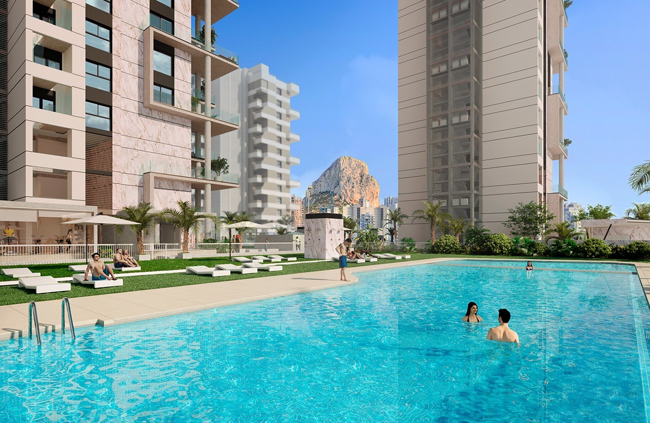 New Build - Apartment - Calpe - Marisol Park