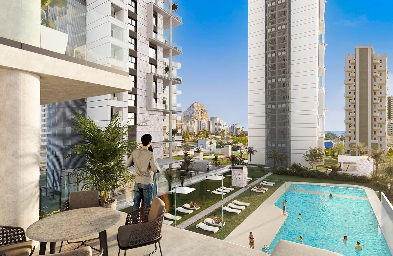 New Build - Apartment - Calpe - Marisol Park