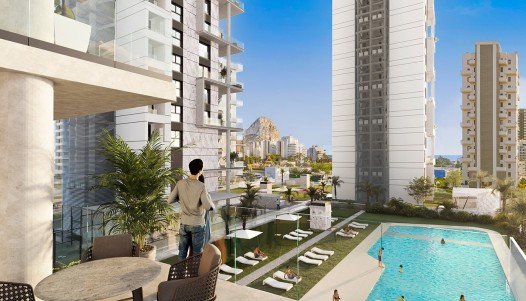 New Build - Apartment - Calpe - Marisol Park