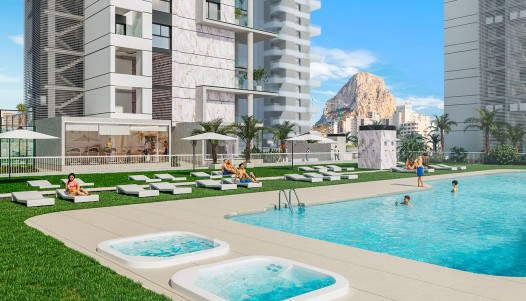 New Build - Apartment - Calpe - Marisol Park
